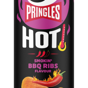 Pringles - Hot Big Can- Hot Smokin' BBQ Ribs